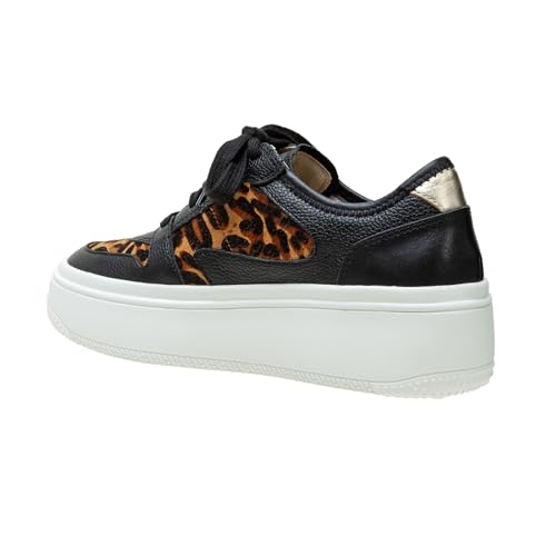 Linea Paolo - Gains - Womens Lace-Up Light Weight Leather Platform Sneakers4