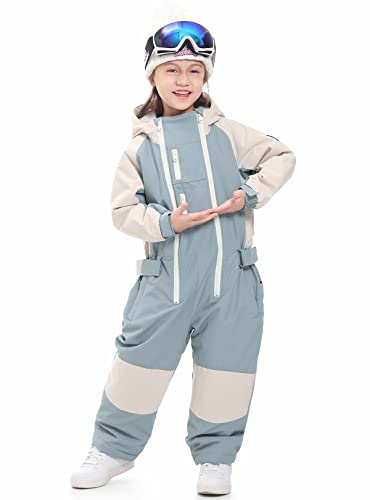 Kids Girls Boys One Pieces Snowsuits Ski Suits Jumpsuits Snowboard Outdoor Winter Waterproof Jackets2