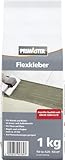 Primaster Flexkleber Grau 1kg Fliesenkleber für Wand- & Bodenfließen Innen&Außen