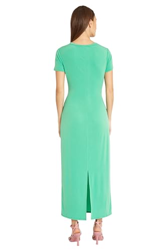 Image of Donna Morgan Women's Twist Detail Maxi Dress for Women | Cocktail & Wedding Guest | Casual Dresses for Women
