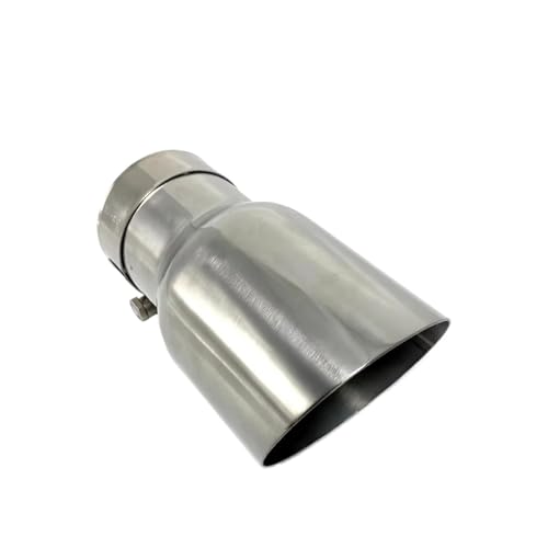 Canule echappement inox universelle 76mm 114mm pour pot de Berline
