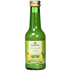 Alnatura Bio Zitronensaft, 6er Pack (6 x 200 ml)