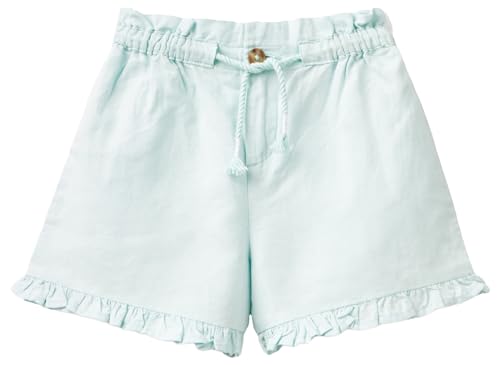 United Colors of Benetton Mädchen Short 4BE7G901M Badehose, Celeste chiaro...