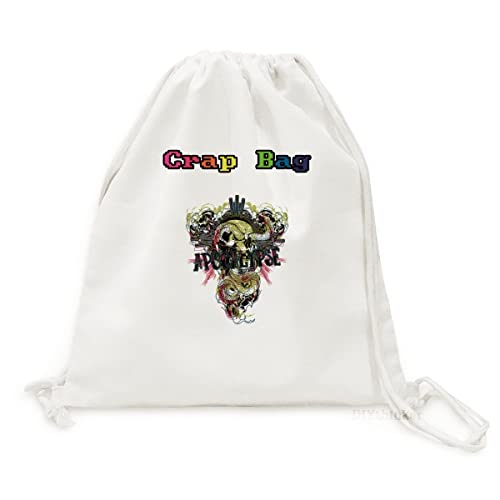 Sac à dos serpent vert en toile pour voyage léger et quotidien