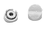 Entry Door Plugs 18-pkg for a RSL Frame in White