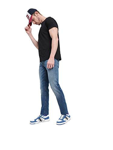 Image of JACK & JONES Men's Ben Skinny Fit Low Rise Jeans