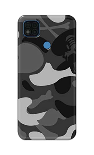 Image of Printed Hard Back Cover Case for Mi Poco C31 Back Cover (Army Pattern) -1302