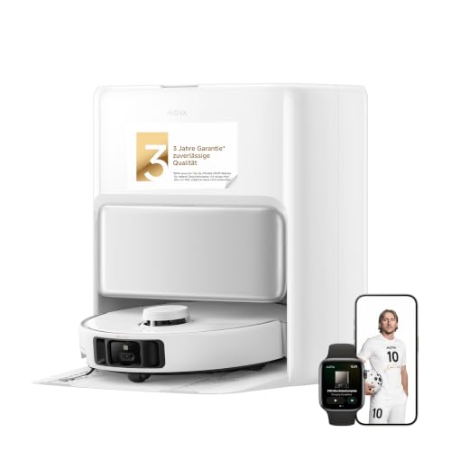 MOVA P50 Pro Ultra Saugroboter mit Wischfunktion, 5 °C Dock-Selbstreinig