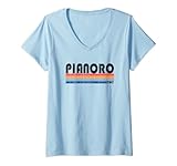 Un design retrò alla moda perfetto per chi ama Pianoro, Italia. Se sei cresciuto lì, vivi lì ora, o semplicemente visitare, non c'è modo migliore per mostrare orgoglio della città natale. Il look invecchiato gli conferisce un tocco vintage che tutti ameranno.