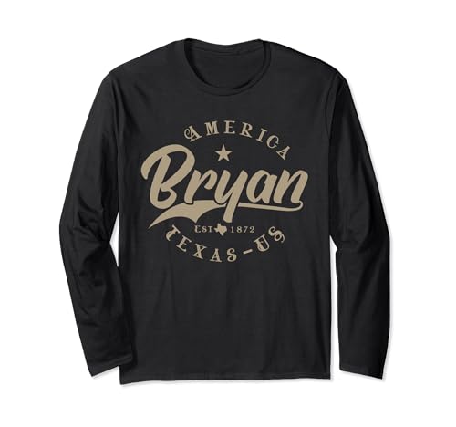 Bryan TX | Texas Maglia a Manica