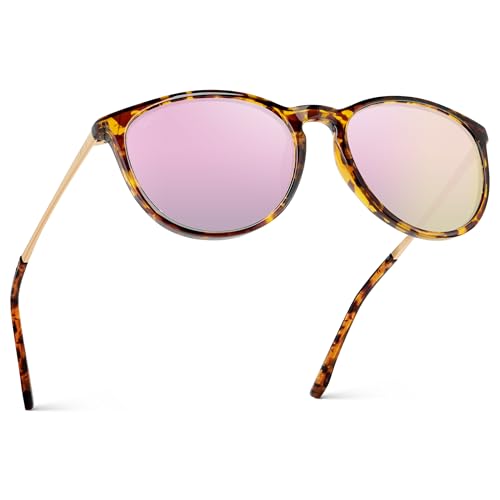 WearMe Pro Round Polarized Sunglasses for Women