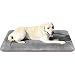 JoicyCo Large Dog Bed Crate Pad Dog Mat Soft Mattress 42 in- Anti-Slip 100% Machine Washable Kennel Mats Luxury Color,NG L
