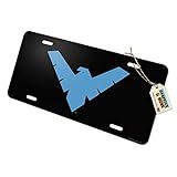 GRAPHICS & MORE Batman Nightwing Logo Novelty Metal Vanity Tag License Plate