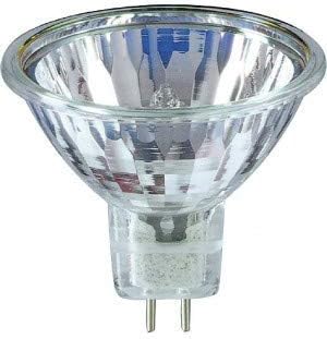 6pack MR16-12V-50W Halogen Bulb GU5.3 EXN Professional Quartz dichroic Reflector UV Stop Tempered Glass Cover dimmable for Indoor Outdoor spot Lights