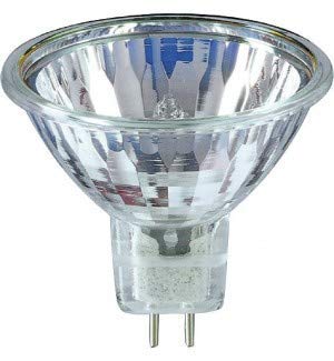 6Pack Mr16-12V-50W Halogen Bulb Gu5.3 Exn Professional Quartz Dichroic Reflector Uv Stop Tempered Glass Cover Dimmable For Indoor Outdoor Spot Lights #TOP1