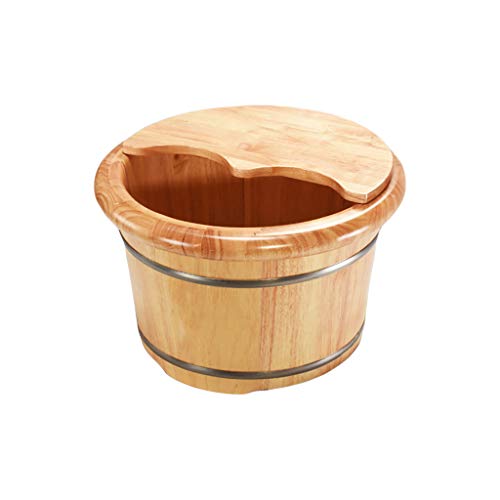 Balde de Madera para Baño de Pies con Tapa miniatura 2
