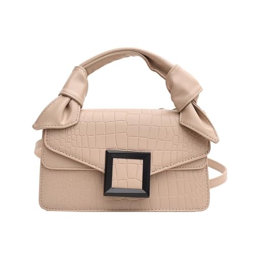 Image of Women Vegan Leather Evening Handbag Crocodile Pattern Handle Clutch Purse Cross Body Envelope Bag