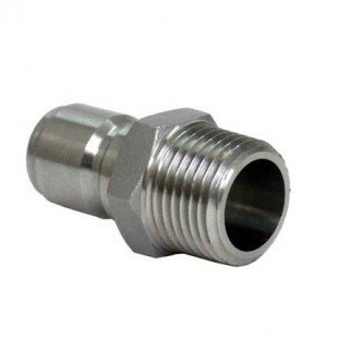 Stainless Steel Male Quick Disconnect MPT 1/2