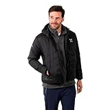 ALTUS Halley Chaqueta de fibra | Chaqueta de montaña | Chaqueta de senderismo | Chaqueta de trekking | hombre (FR/ES, Letras, S, Regular, Regular, Negro)