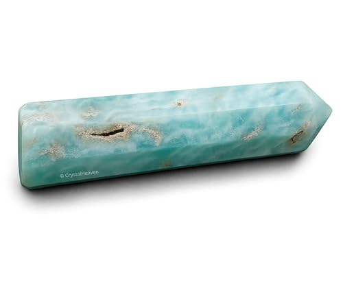 Image of Certified Caribbean Calcite Crystal Tower Obelisk Point For Chakra, Healing And Balancing - Aaa Grade Original Certified Gemstone Agate For Reiki Meditation Yoga Spiritual (3-4 Inches)