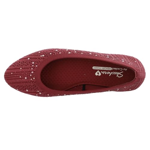 Skechers Skechers Women's Cleo 2.0 - Glitzy Daze, Red, 9