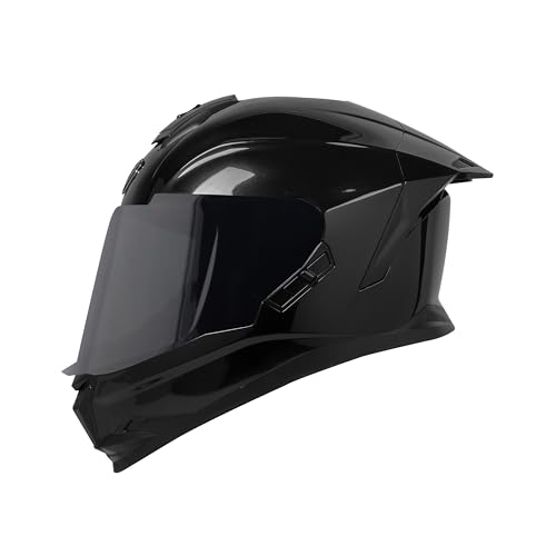 Steelbird SBH-57 Fighter ISI and DOT Certified Full Face Helmet f...