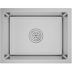 Fregadero Zenit vidaXL Fregadero de Cocina Hecho a Mano Acero Inoxidable Lavabo