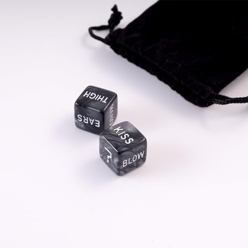 image for Gvhntk Romantic Naughty Dice Set for Adults Couple Funny Dice Couples 