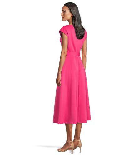 Calvin Klein Women's Scuba Belted Aline3