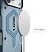 URBAN ARMOR GEAR UAG Designed for iPhone 17 Pro Max Case Pathfinder Clear + Wrist Lanyard Bundle - Compatible with MagSafe Military Grade Protective Cover, Blues