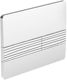 KOHLER RIVIERA Mechanical Dual-flush Faceplate in Polished Chrome color compatible with Kohler Mechanical in-wall tank or ... Price In India
