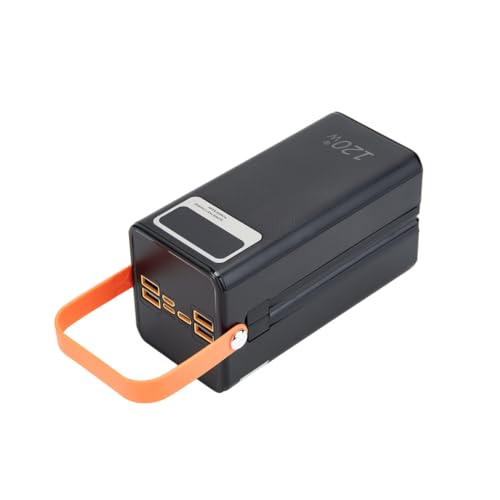 MAXIAEON 70000mAh Power Bank with Built-in Cables, 120W Fast Charging Portable Charge