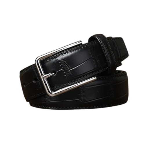 Ceinture homme en cuir de vachette crocodile pour accessoiriser vos tenues
