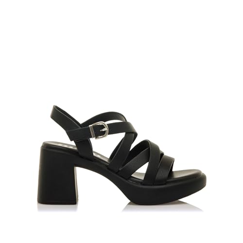 MTNG Sandalias de tacón Mujer Eliana 53762 | 60334 | Negro