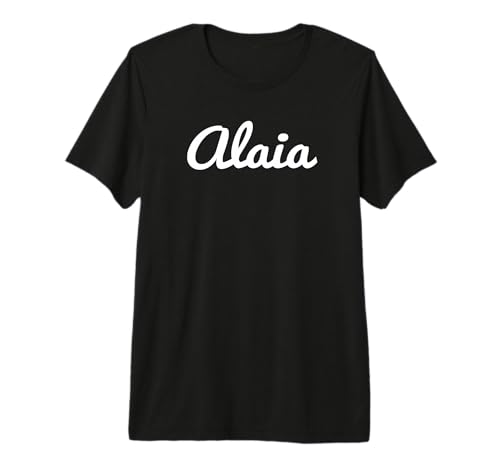 Alaia Wood Surfboard Hawaiian T-Shirt