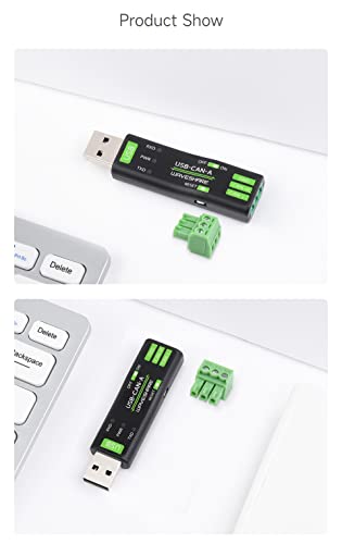 Analyseur USB CAN résoud les erreurs de communication bus CAN sur PC Windows et Linux Ubuntu - 7