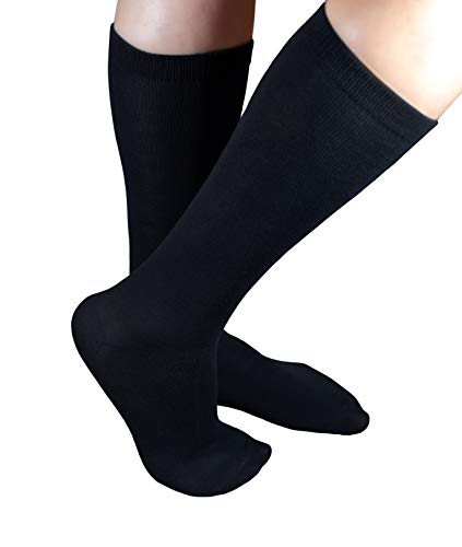 Girls Colored Knee High Socks, Casual, School Uniform, Travel3