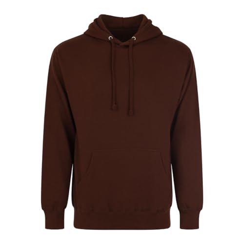 URBANJ Men's Soft Midweight Fleece Hoodie Pullover Hooded Sweatshirt