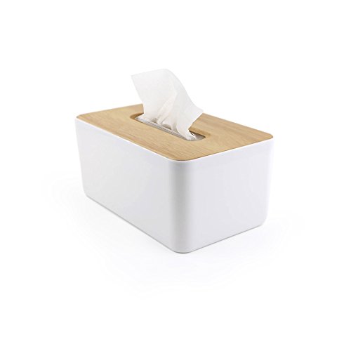 Preisvergleich Produktbild Taschentuchbox Holz Taschentücher Kosmetiktücher Box Taschentücher Papierbox Aufbewahrungsbox JINSANSHUN Papiertuchspender Taschentuchspender