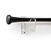 Baseball Bat Wall Mount for Horizontal Display - Sturdy Acrylic Bat Holder - Fits Any Baseball or Softball Bat (Hardware Included) Easy to Install