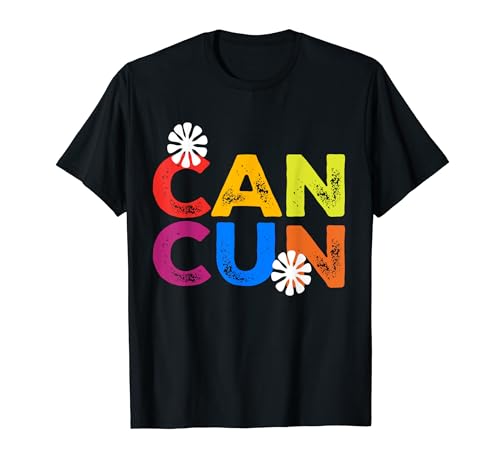 Cancun Mexico Beach Souvenir T-Shirt for Men Women Kids