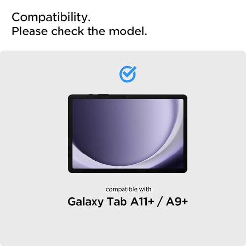 Image of Spigen Glas.tR Slim Tempered Glass Screen Protector Guard for Samsung Galaxy Tab A11 Plus / A9 Plus - 1 Pack