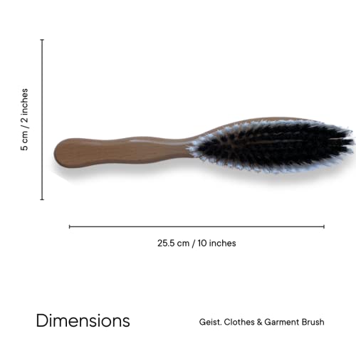 Geist. Clothes & Garment Brush | for Leather, Suede, Nubuck, Velvet, Cashmere, Alcantara and Other Fabrics | for Furniture, Clothing and Accessories3
