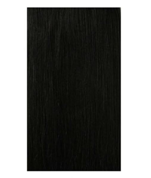 NaturALL SYNTHETIC LONG CURLY HAIR EXTENSION WEAVE - 3 X DEEP CURL 22/24 / 26 (COLOR 1B) - Image 3