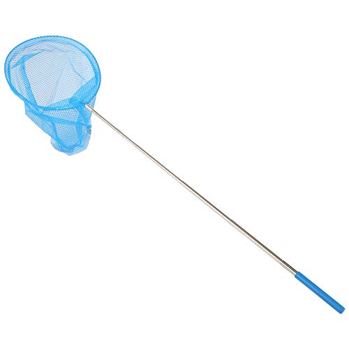 Rede de aterragem, Andoer Rede telescópica de 5 borboletas para crianças Redes de pouso de pesca Red