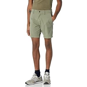 Goodthreads Men’s Slim-Fit 7″ Flat-Front Comfort Stretch Chino Short