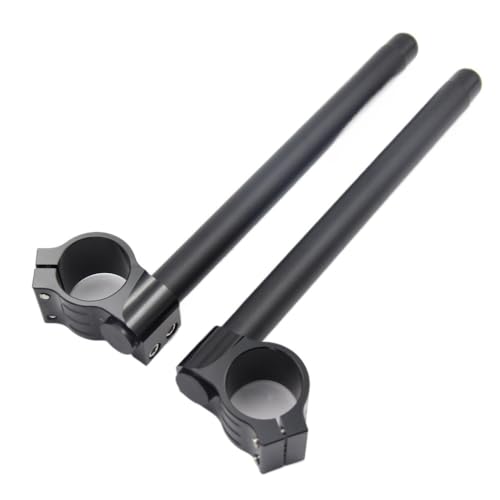 Guidon Riser Moto 7/8" argenté : éliminez les douleurs de poignets sur fourche