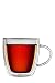 Produktbild bloomix Teeglas Yunnan 290 ml, doppelwandige Thermo-Teegläser, 6er-Set