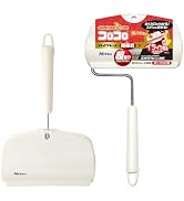 ニトムズ コロコロ カーペット用 強接着 本体 ハンディ ハイグレード SC 収納ケース付(全長29.5cm) スパっと切れる ソファ ベッド ペットの毛 ダニ 花粉 40周 1巻入 160mm...