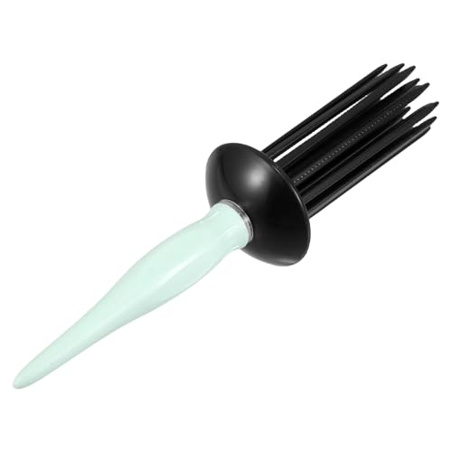 TOPBATHY Pettine Arricciacapelli Soffice per Chioma Ricci, Spazzola Rotonda per Styling Phon, Volumizzante Portatile per Uso Domestico e Salone di Bellezza, Antistatico e Leggero